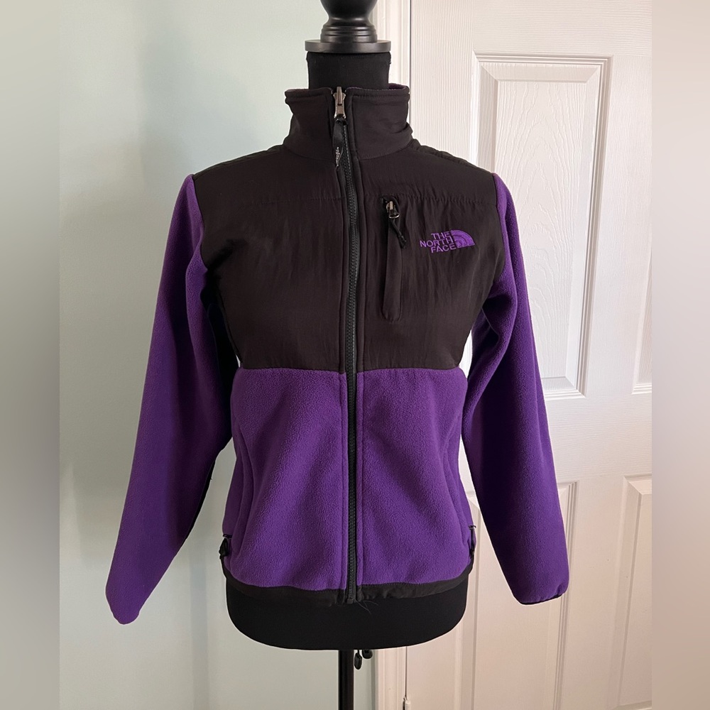 The North Face Black and Purple Women's Jacket